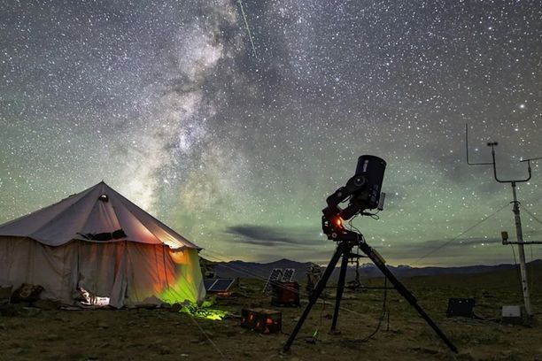 Stargazing in Hanle
